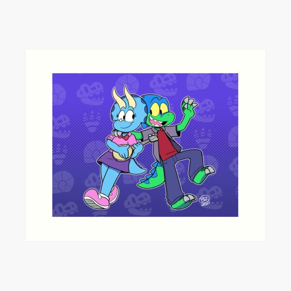 Zarland and Trixie Art Print