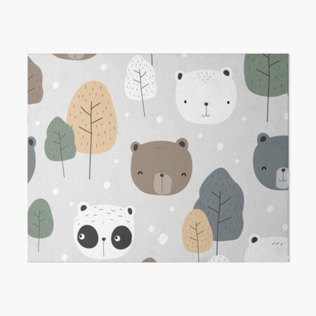 polar bear Art Board Print