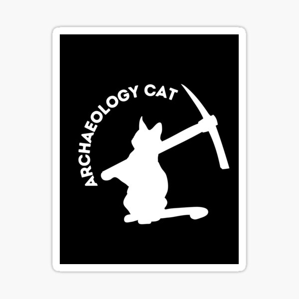 Item preview, Archaeology - Cat designed and sold by SpaceArt1.