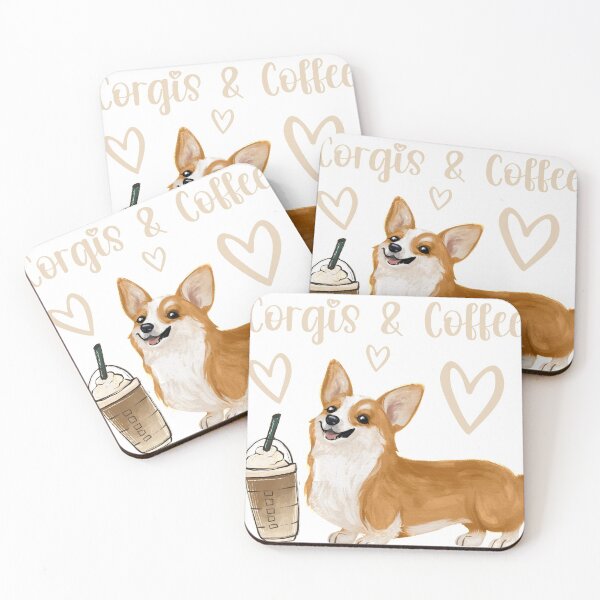 Item preview, Corgis and Coffee designed and sold by leslieuresti.