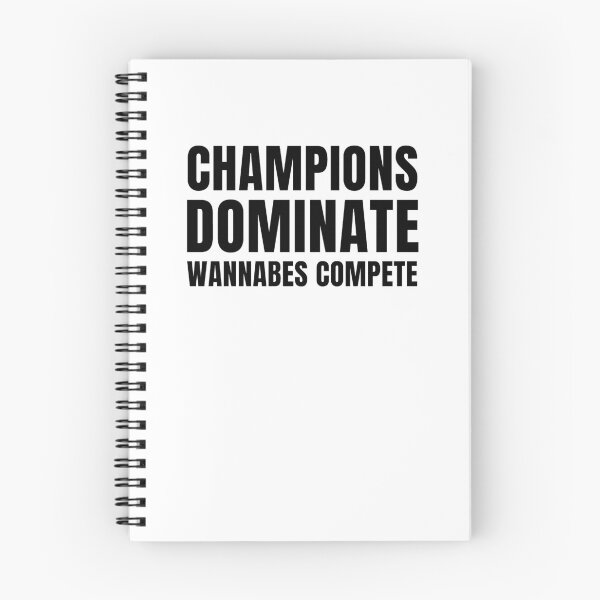 Item preview, Champions dominate wannabes compete 2 designed and sold by KingsManKind.