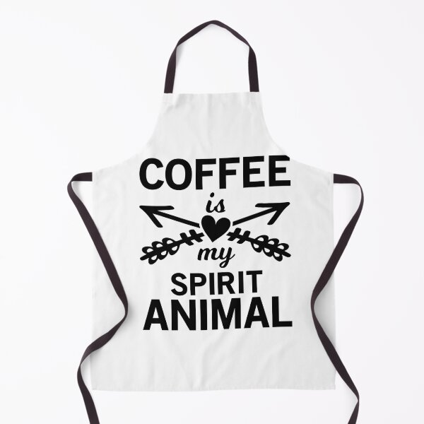 Item preview, Coffee Is My Spirit Animal - Trendy Coffee Is a Hug In a Mug Quote For Coffee Lovers and Coffee Addicts designed and sold by Prince - Bestseller ★★★★★.