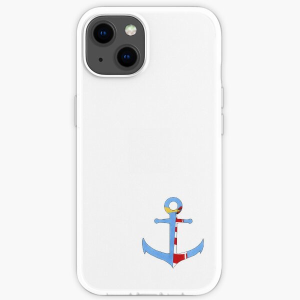 Anchor and lighthouse maritime iPhone Soft Case