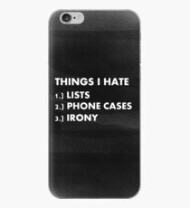 Funny ironic phone case iPhone Case