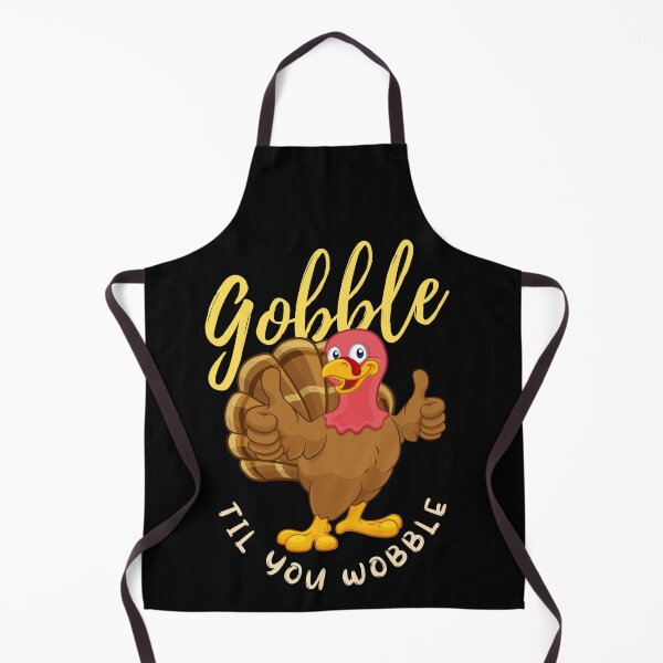 Item preview, Gobble til you wobble! Funny thanksgiving day design! designed and sold by HROC.
