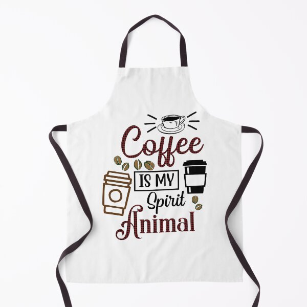 Item preview, Coffee Is My Spirit Animal - Trendy Coffee Is a Hug In a Mug Quote For Coffee Lovers and Coffee Addicts designed and sold by Prince - Bestseller ★★★★★.