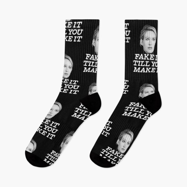 Item preview, Elizabeth Holmes Theranos Fake It Till You Make It Classic T-Shirt designed and sold by winstonclarker.