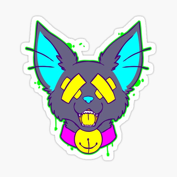 Neon Felisneon Sticker