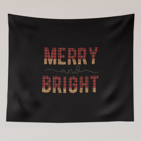 Item preview, Christmas, Merry And Bright designed and sold by TeesbyGinyard.