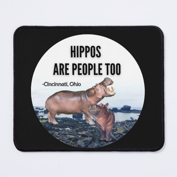 Item preview, Hippos are people too designed and sold by oldbagofbones.