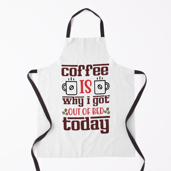 Item preview, Coffee Is Why I Got Out Of Bed Today - Trendy Coffee Is a Hug In a Mug Quote For Coffee Lovers and Coffee Addicts designed and sold by Prince - Bestseller ★★★★★.