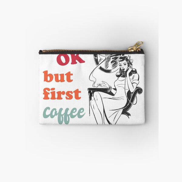 Item preview, First a coffee - fun office design designed and sold by VitoTDesign.