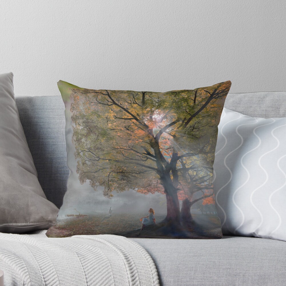 Item preview, Throw Pillow designed and sold by izenin.