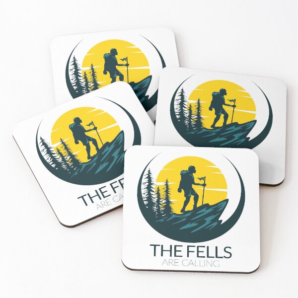 Item preview, The Fells Are Calling - The Lake District Badge designed and sold by Cumbria Guru.