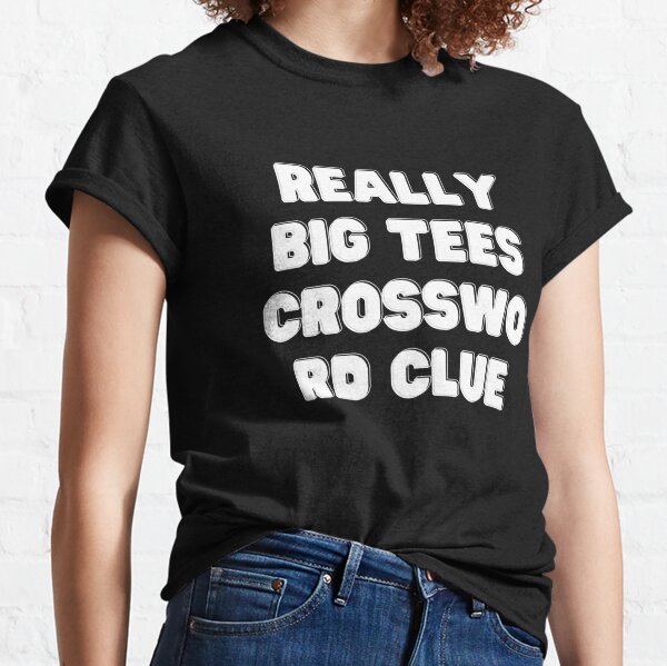 Crossword Clue T-Shirts for Sale