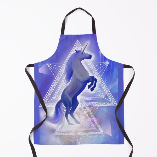 Item preview, Light Encoded Blue Galactic Unicorn designed and sold by NaTeBlueyes.