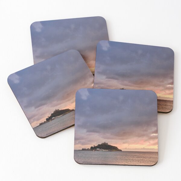 Item preview, Beautiful Winter Sunset over St Michael's, Marazion, Cornwall designed and sold by VnGphoto.