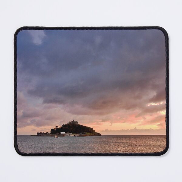 Item preview, Beautiful Winter Sunset over St Michael's, Marazion, Cornwall designed and sold by VnGphoto.