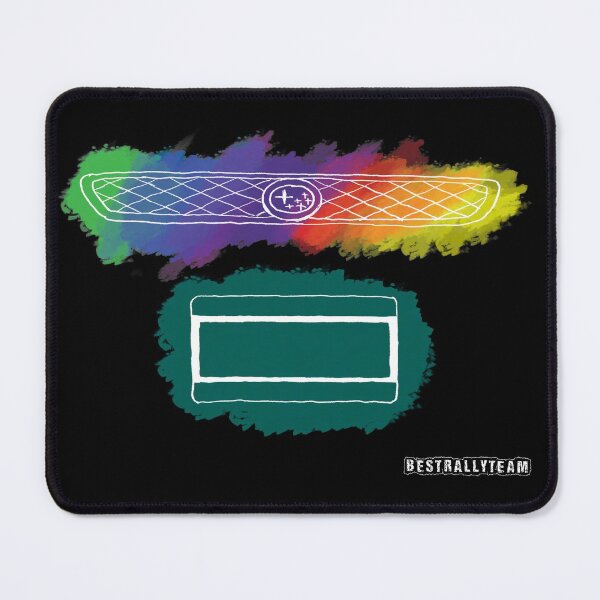 Item preview, Rainbow Grille Best RallyTeam UniCARn Art designed and sold by Becky Best.