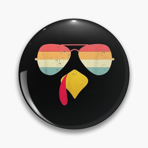 Item preview, Cool Turkey Face With Sunglasses Funny Thanksgiving designed and sold by dyerpuckett.