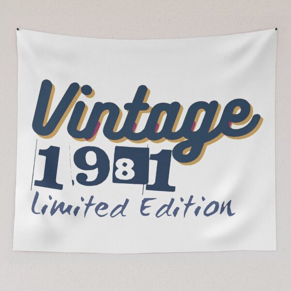 Item preview,  Vintage 1981 Limited Edition designed and sold by NishiiAgrawal.