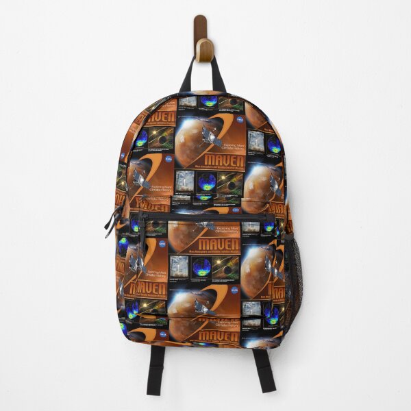 Item preview, NASA Mars MAVEN mission overview poster designed and sold by SolidEarthArt.