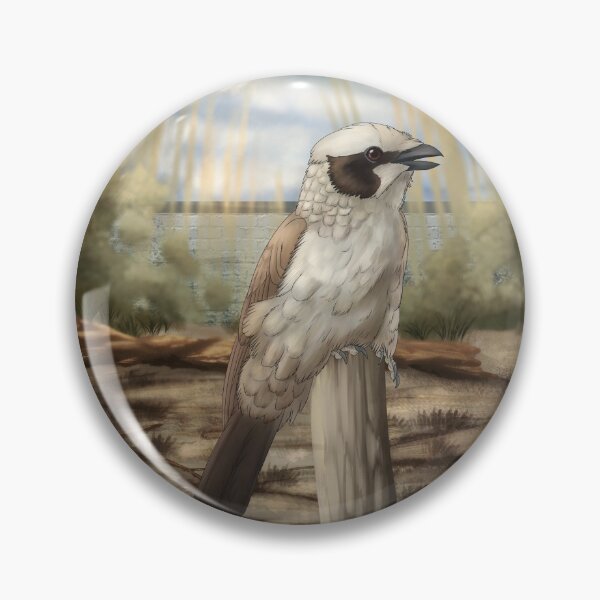 Item preview, White crowned shrike designed and sold by DragonArtist15.