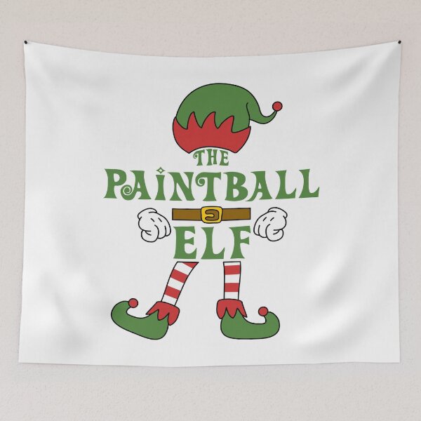 Item preview, The Paintball Elf Christmas Family Matching Outfits Group Attire designed and sold by onicon.