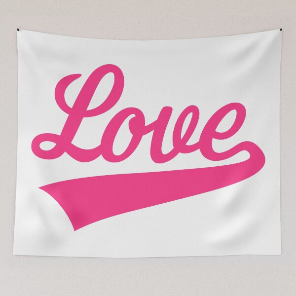 Item preview, Love (Lettering / Pink) designed and sold by MrFaulbaum.