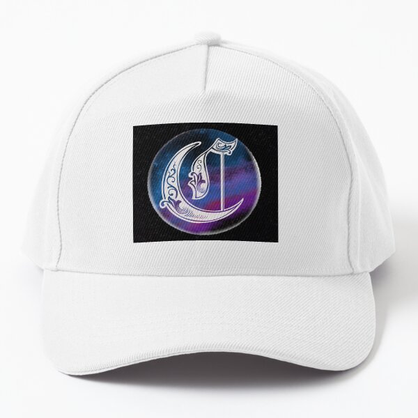 Space themed personalised āCā initial. Baseball Cap