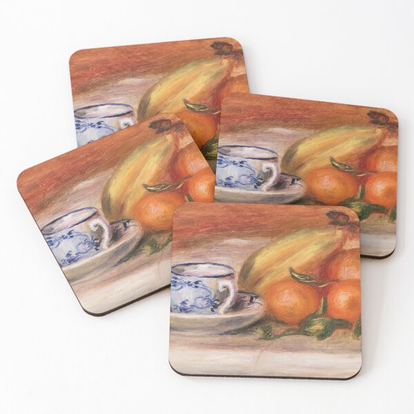 Item preview, Oranges, Bananas, and Teacup (Oranges, bananes et tasse de thé) (1908) by Pierre-Auguste Renoir designed and sold by Designedbysm.