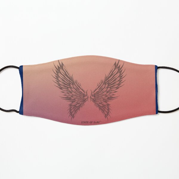 State Of Slay™ - Violet and Pink Wings Kids Mask