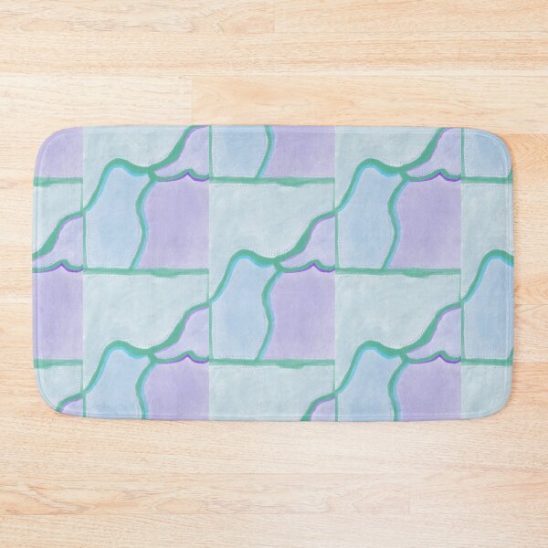 Item preview, Mermaid color patchwork design  designed and sold by system51.