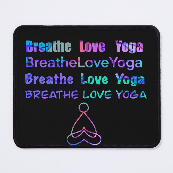 Item preview, BREATHE LOVE YOGA designed and sold by stavina.