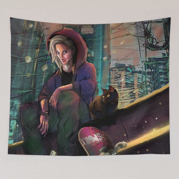 Item preview, city ​​girl designed and sold by BMBIllustration.