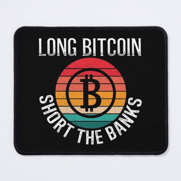 Item preview, Long Bitcoin Short The Banks Shirt/Cryptocurrency Bitcoin Shirt/Bitcoin Shirt For Gifts designed and sold by 88TShirt By i-Pap.