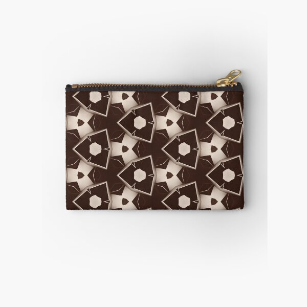 Item preview, Dark Brown Calming Geometric Pattern designed and sold by palaco210.