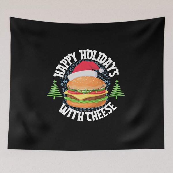 Item preview, Happy holidays with cheese designed and sold by AllboutTeesigns.