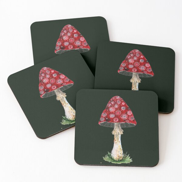 Item preview, Fly agaric mushroom designed and sold by TatianaAltati.