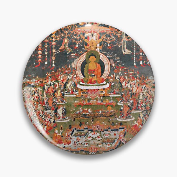 Item preview, Mandala 77 Amitabha Buddha Pure Land Sukhavati designed and sold by GuyBlank.