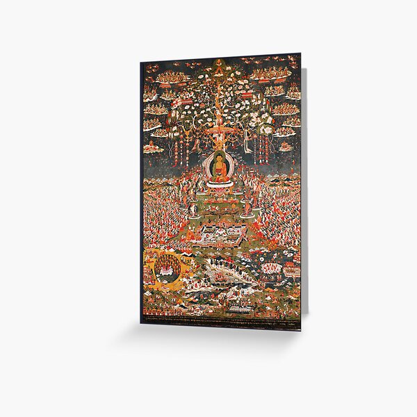 Item preview, Mandala 77 Amitabha Buddha Pure Land Sukhavati designed and sold by GuyBlank.