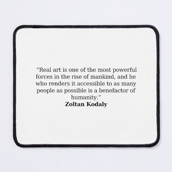 Item preview, Zoltan Kodaly designed and sold by Musicianst0re.