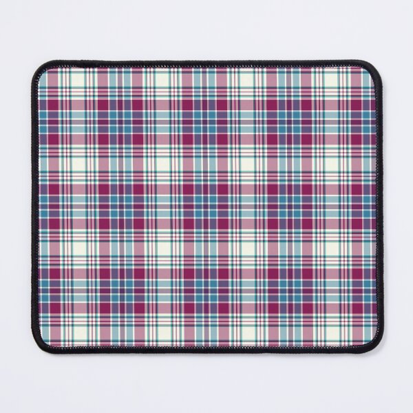 Artikelvorschau, Türkis und Magenta Plaid entworfen und verkauft von plaidwerx.