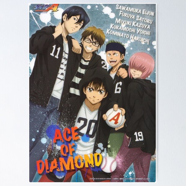 Diamond No Ace Anime Poster for Sale by betty-may