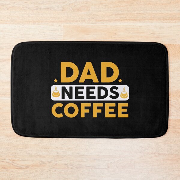 Item preview, Dad Needs Coffee - Trendy Coffee Is a Hug In a Mug Quote For Coffee Lovers and Coffee Addicts designed and sold by Prince - Bestseller ★★★★★.