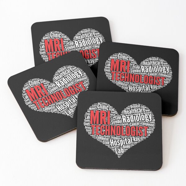 Item preview, MRI technologist Heart Shape Word Cloud Design Radiology print designed and sold by theodoros20.