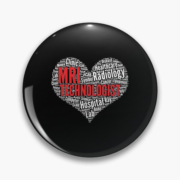 Artikelvorschau, MRT-Technologe Herzform Word Cloud Design Radiologie drucken entworfen und verkauft von theodoros20.