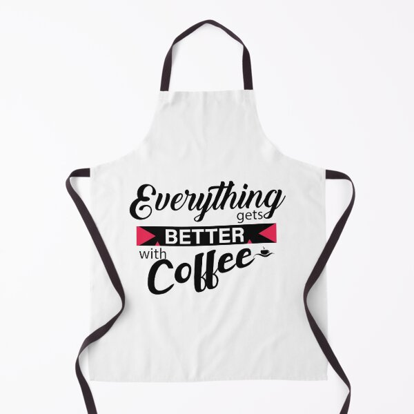 Item preview, Everything Gets Better with Coffee - Trendy Coffee Is a Hug In a Mug Quote For Coffee Lovers and Coffee Addicts designed and sold by Prince - Bestseller ★★★★★.