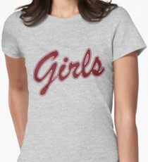 Mädchen - Freunde Tailliertes T-Shirt für Frauen