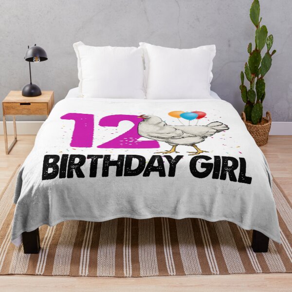 Item preview, Birthday Girl 12 Rooster designed and sold by Bendthetrend.